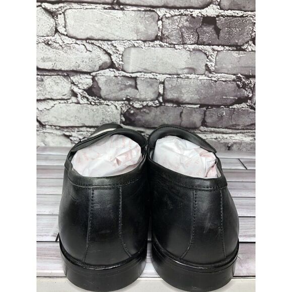 HUGO BOSS Vero Cuoio Black Leather Horsebit Loafer Dress Shoes Men 11.5M US/45EU main image 4